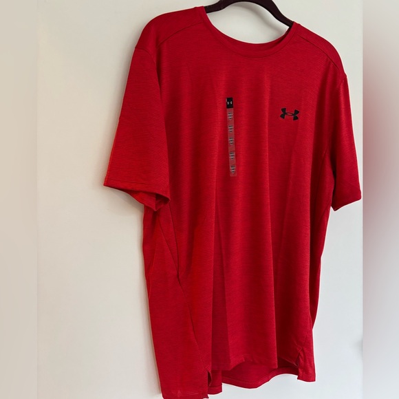 NEW UNDER ARMOUR Mens Loose Fit T Shirt, Polyester/Elastane, Size M, Never Worn - Picture 2 of 9